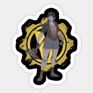 Vault - Ash Sticker